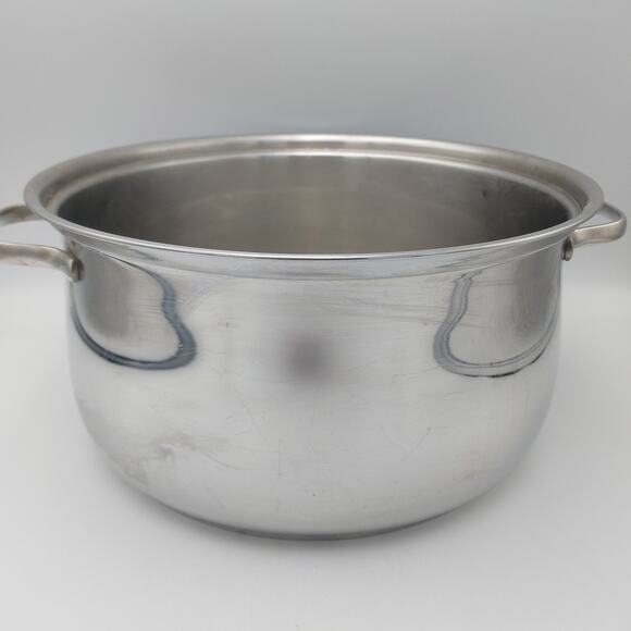Vtg Belgique Tools Of The Trade 6 Qt Stainless Steel Stock Pot No Lid - Picture 1 of 5